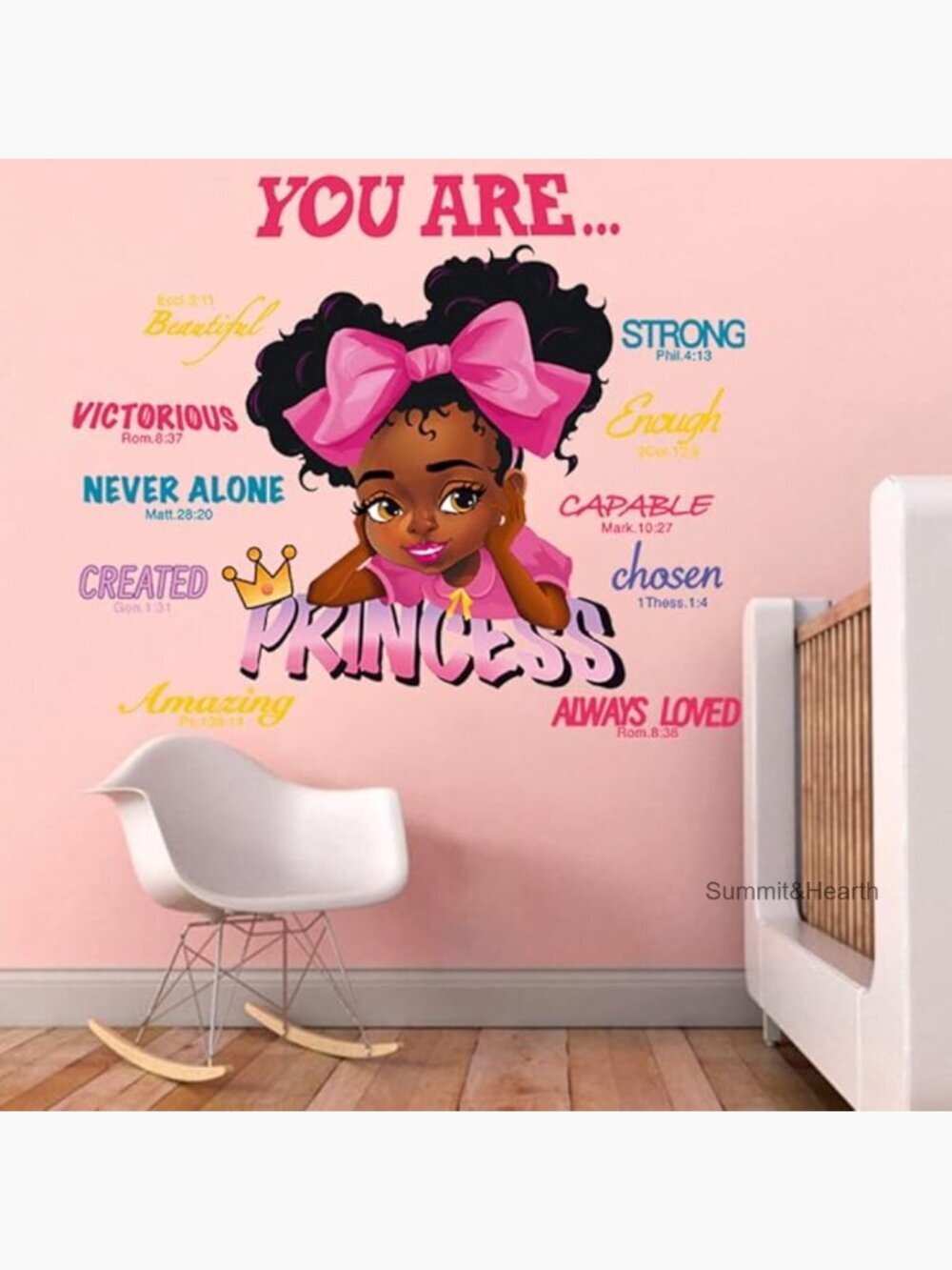 Inspirational Wall Decal Vinyl Sticker 36x24 Inches Reusable Home Decor
